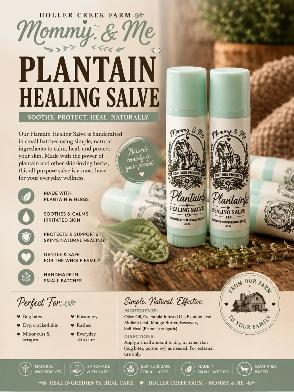 Mommy & Me Goat Natural Essentials